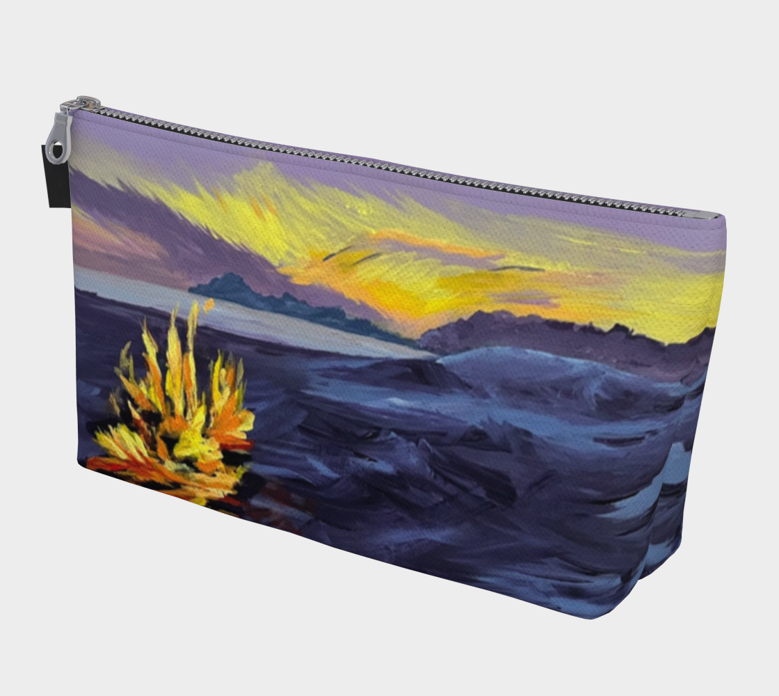 Tofino Beach Fire Makeup Bag