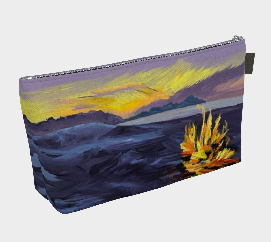 Tofino Beach Fire Makeup Bag